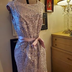 Sparkle pink party dress